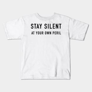 At Your Own Peril Kids T-Shirt